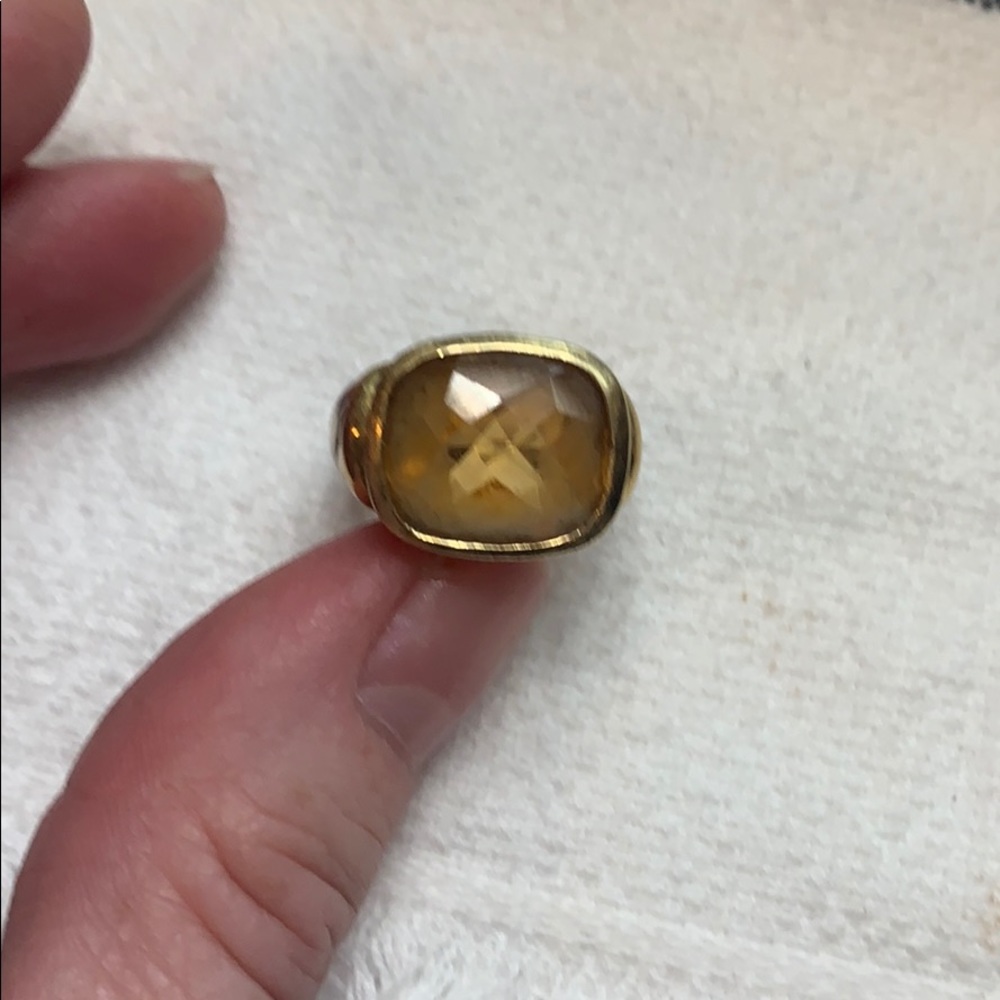 David Yurman!! Citrine ring size 6